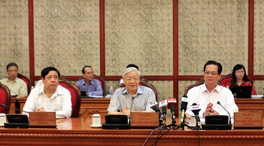 Politbüro bereitet sich auf Parteisitzungen der Zentralparteileitungen vor