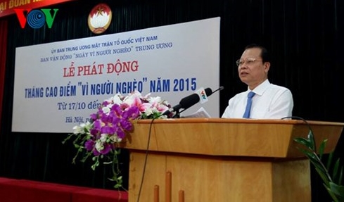 “Monat für arme Menschen 2015”  vom 17. Oktober bis 18. November