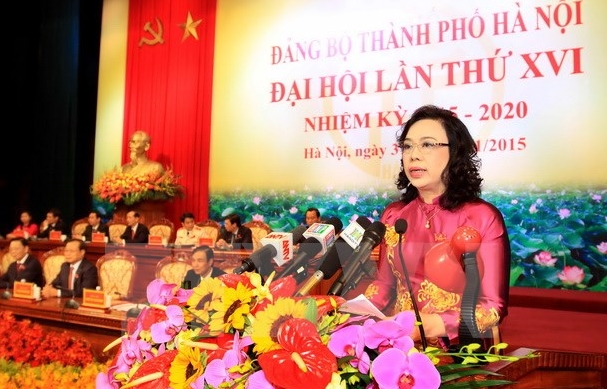 Abschluss der Parteikonferenz der Hauptstadt Hanoi