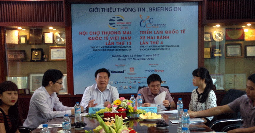 Pressekonferenz zur internationalen Handelsmesse Expo Vietnam