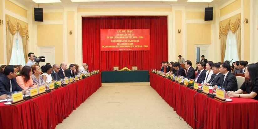 Abschluss der 33. Sitzung der vietnamesisch-kubanischen Regierungskommission