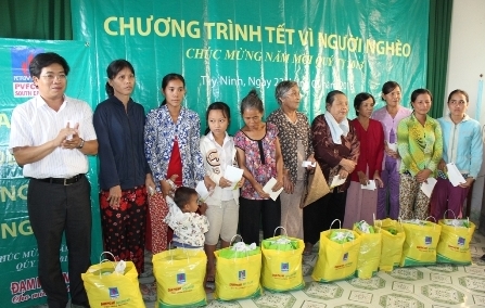 Mobilisierung: eine Million Geschenke zum Tetfest für arme Haushalte