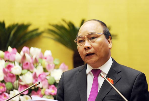 Premierminister Nguyen Xuan Phuc trifft Kambodschas Außenminister Prak Sokhonn