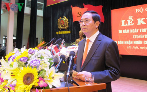 70. Jahrestag der Volkssicherheitsakademie