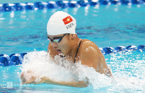 Anh Vien gewinnt zwei weitere Bronzemedaillen bei Asien-Schwimmmeisterschaften