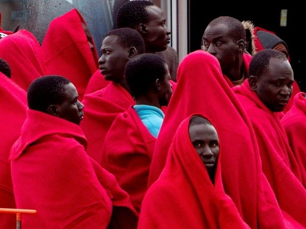 Spanien rettet mehr als 90 Flüchtlinge auf dem Meer