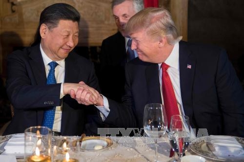 US-Präsident Donald Trump beginnt seinen China-Besuch