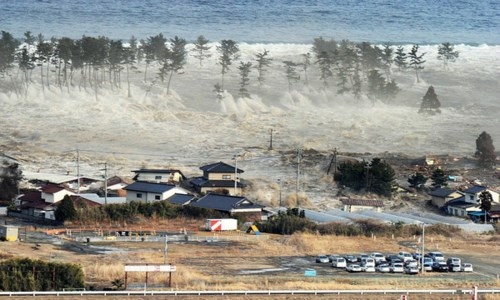 Gedenken an Opfer der Tsunami-Katastrophen in Japan