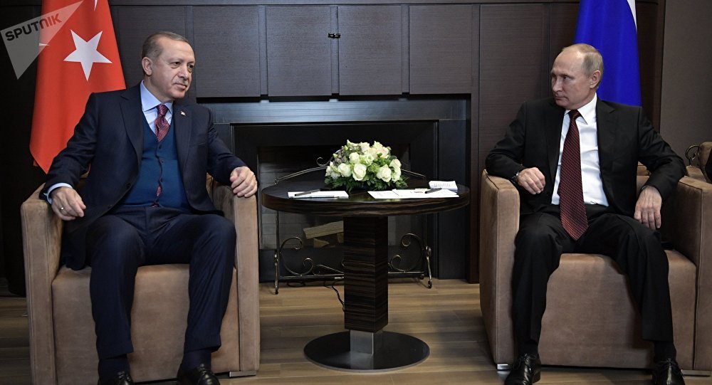 Türkeis Präsident Tayyip Erdogan besucht Russland