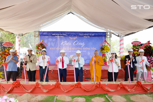 Spatenstich für spirituellen Kulturkomplex Gieng Tien