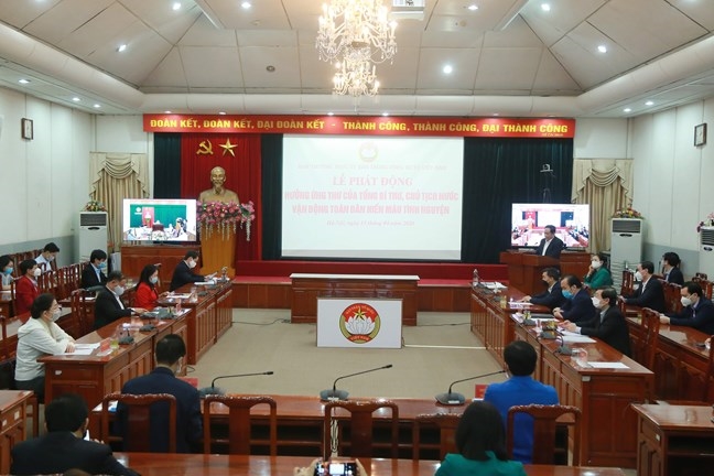 Die Vaterländische Front Vietnams ruft die Bevölkerung zur Blutspende auf