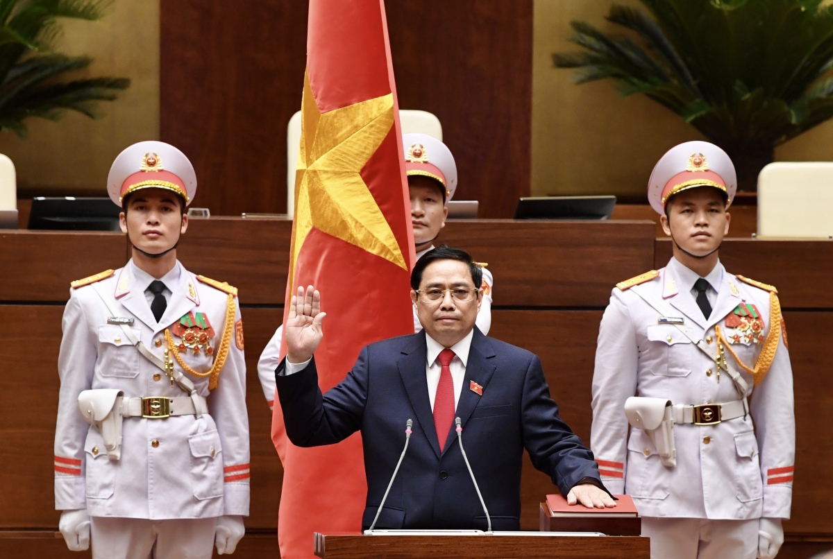 Parlament der 15. Legislaturperiode wählt Pham Minh Chinh zum Premierminister der Amtszeit 2021-2026
