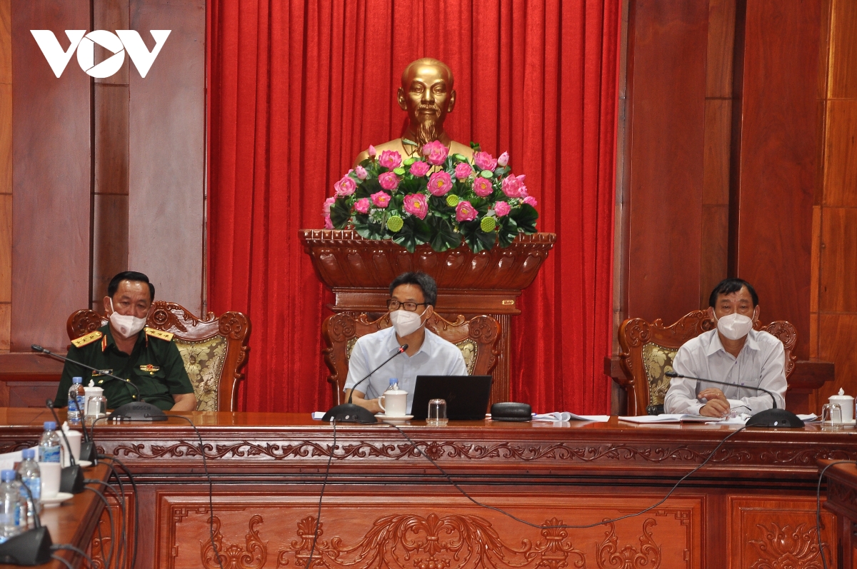 Vizepremierminister Vu Duc Dam leitet Pandemie-Bekämpfung in Tien Giang