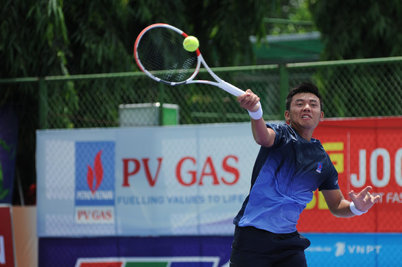 Tennisspieler Ly Hoang Nam kommt ins Viertelfinale des Profi-Tennisturniers in Ägypten