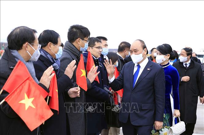 Der Besuch des Staatspräsidenten Nguyen Xuan Phuc in der Schweiz geht zu Ende
