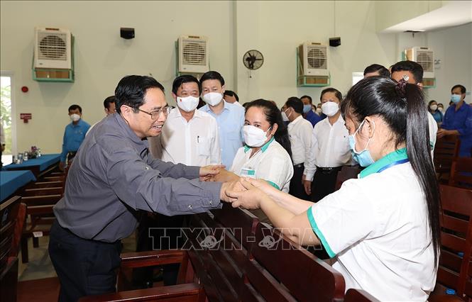 Premierminister Pham Minh Chinh: Provinz Vinh Long soll sicheres und frohes Tetfest für Bewohner gewährleisten