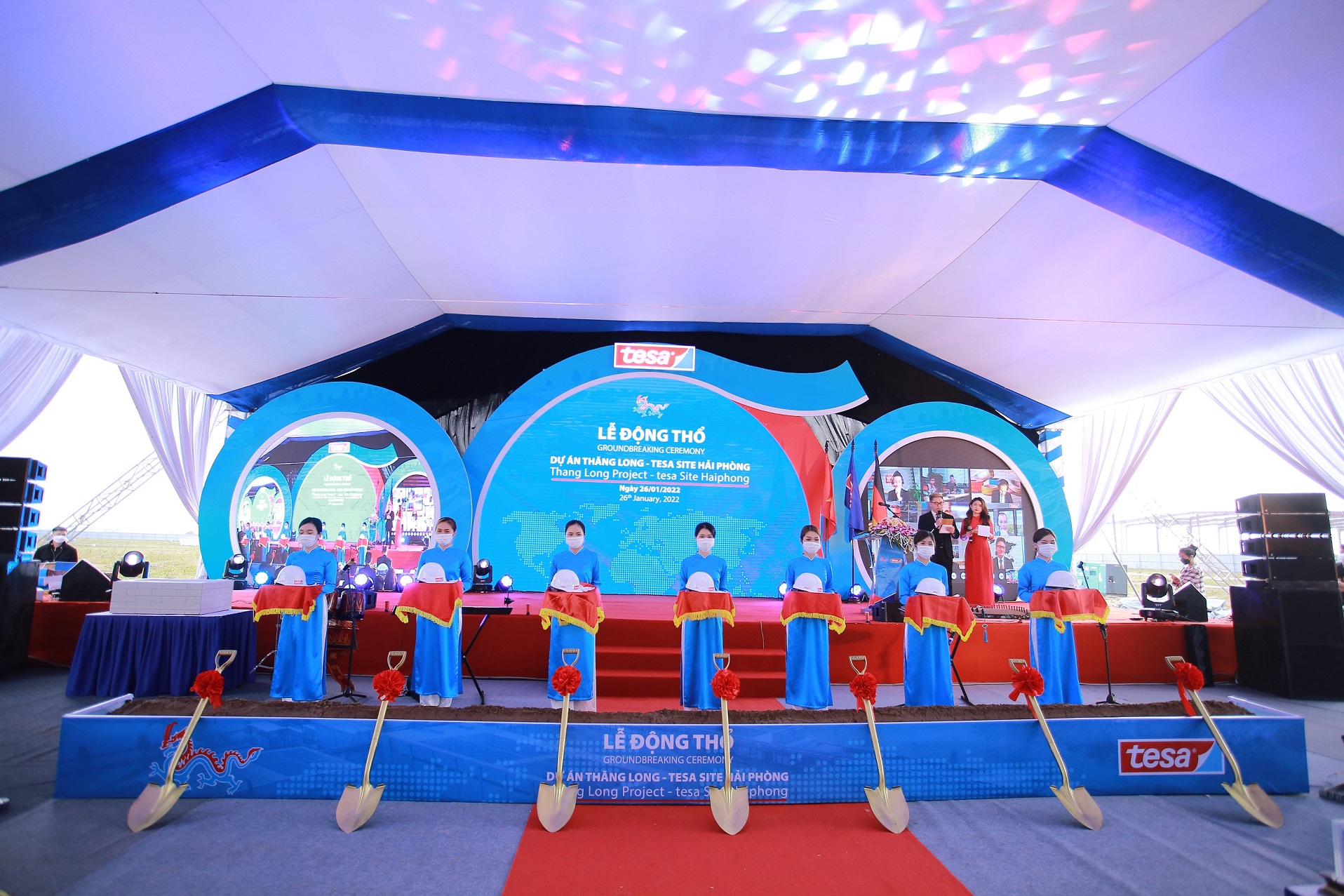 Tesa legt Grundstein für neues Werk in Vietnam