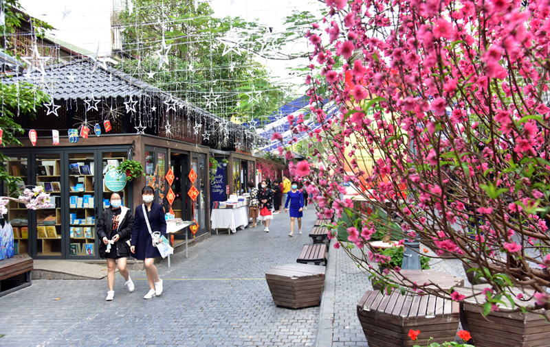 Bücherstraße zur Begrüßung des Jahres des Tigers wird am 29. Januar in Hanoi eröffnet