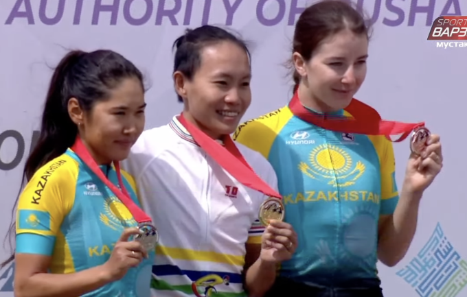 Nguyen Thi That gewinnt Goldmedaille bei Rad-Asienmeisterschaft