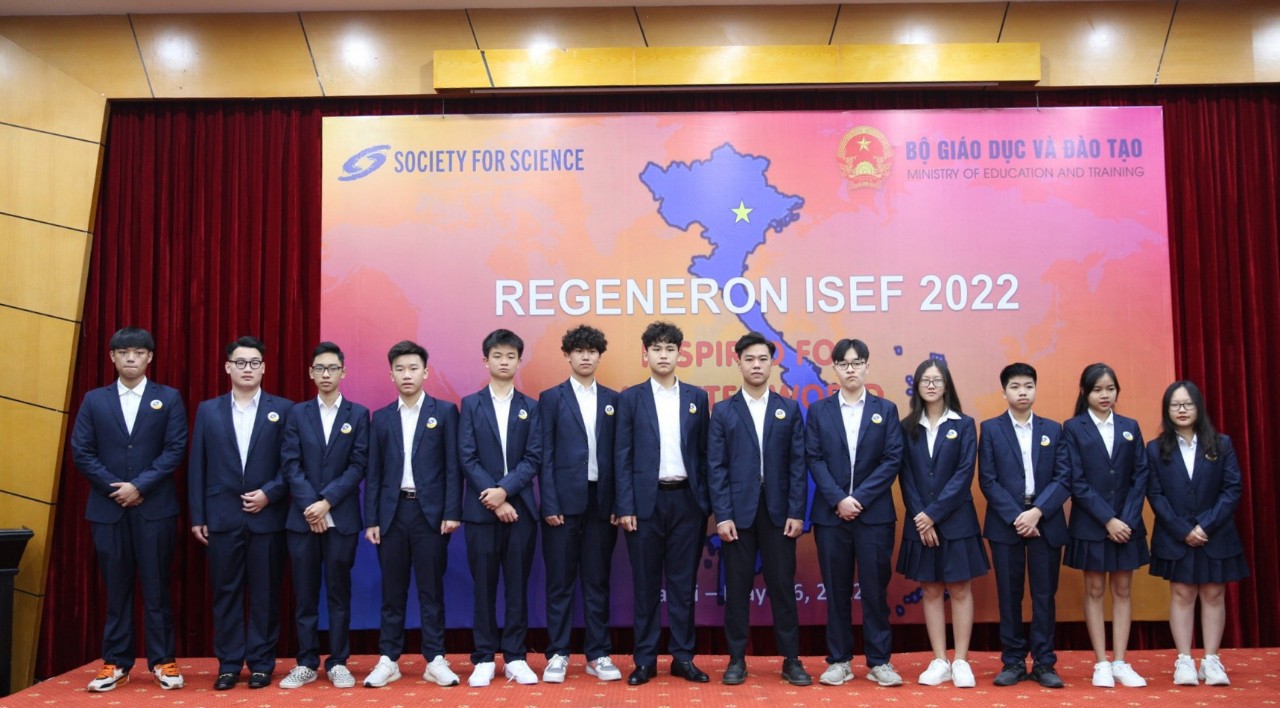 Sieben Schülergruppen Vietnams nehmen am internationalen Wissenschaftswettbewerb ISEF 2022 teil
