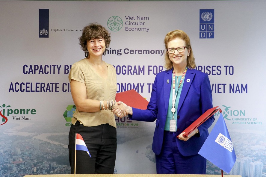Niederlande und UNDP fördern Umwandlung zur Kreislaufwirtschaft in Vietnam