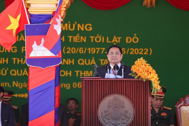 Feier zum 45. Jahrestag der Reise des Premierministers Hun Sen zum Sturz des Pol Pot-Regimes