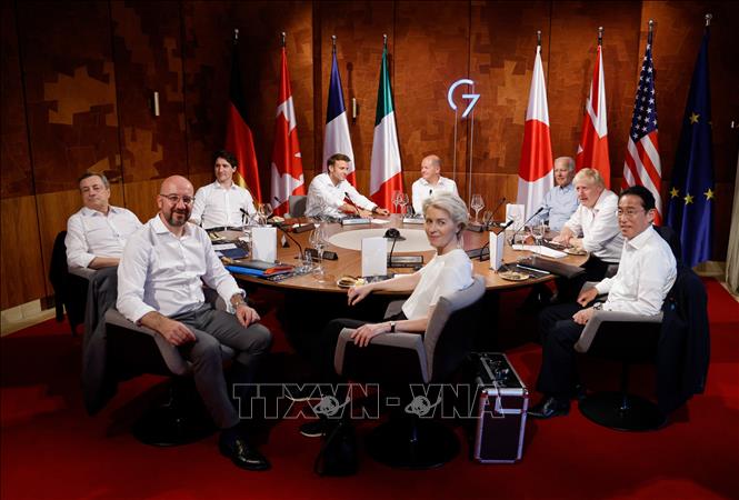 G7-Gipfel: Gemeinsame Erklärung über Russland-Ukraine-Krise