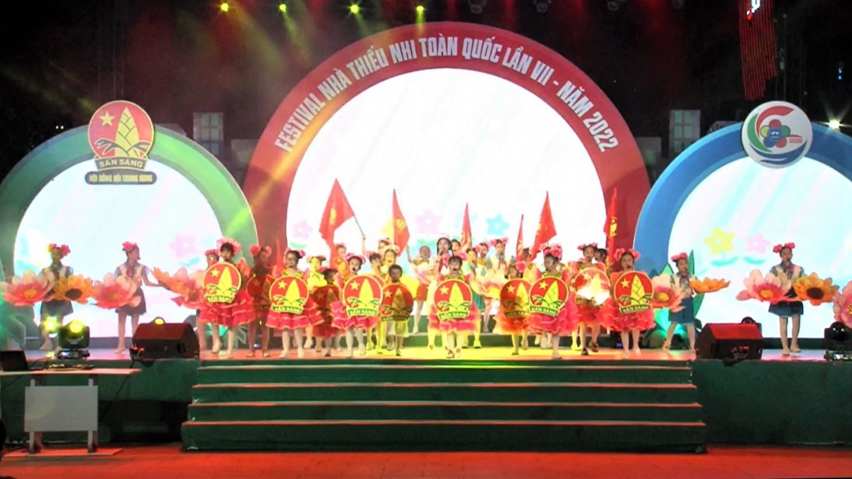 Eröffnung des Landesfestivals der Kinderkulturpaläste in Ho-Chi-Minh-Stadt