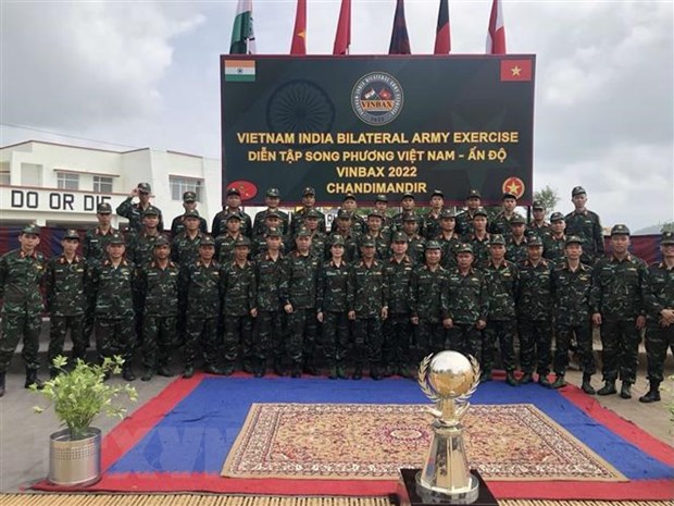 Abschluss der vietnamesisch-indischen Armeeübung zur UN-Friedenssicherung 2022