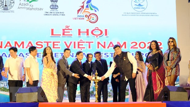 Eröffnung des Namaste Vietnam Festivals 2022 in Khanh Hoa