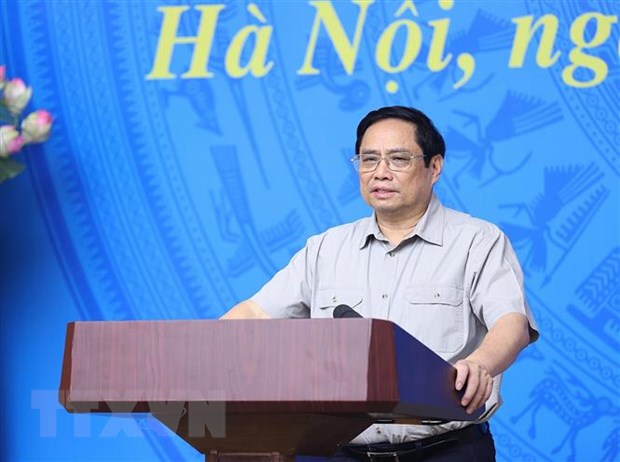 Premierminister Pham Minh Chinh leitet landesweite virtuelle Konferenz für Verwaltungsreform