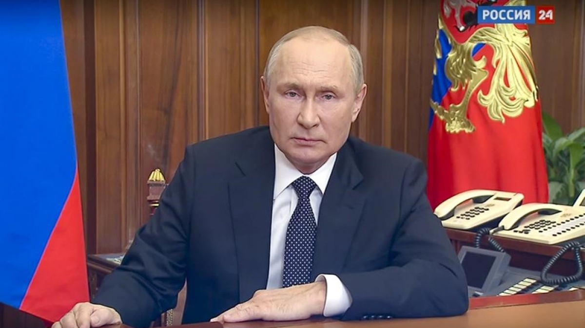 Russlands Präsident Putin: Russland wird diejenigen stoppen, die die Welt beherrschen wollen