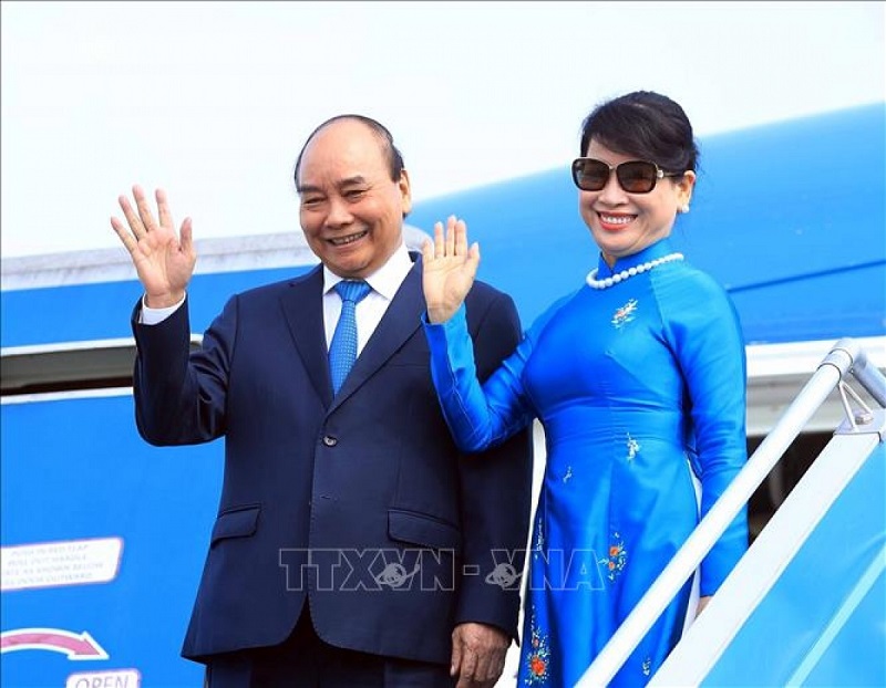 Staatspräsident Nguyen Xuan Phuc beginnt seinen Thailand-Besuch