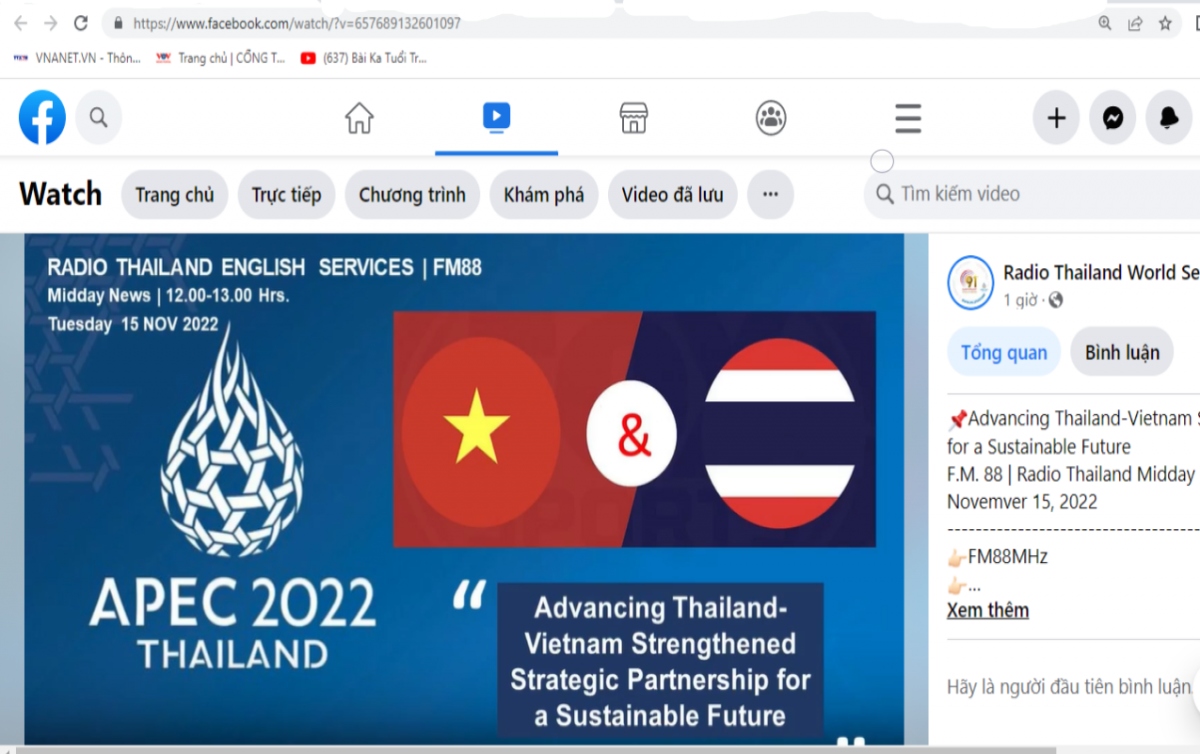 Medien Thailands: Thailand-Besuch des Staatspräsidenten Nguyen Xuan Phuc ist von historischer Bedeutung