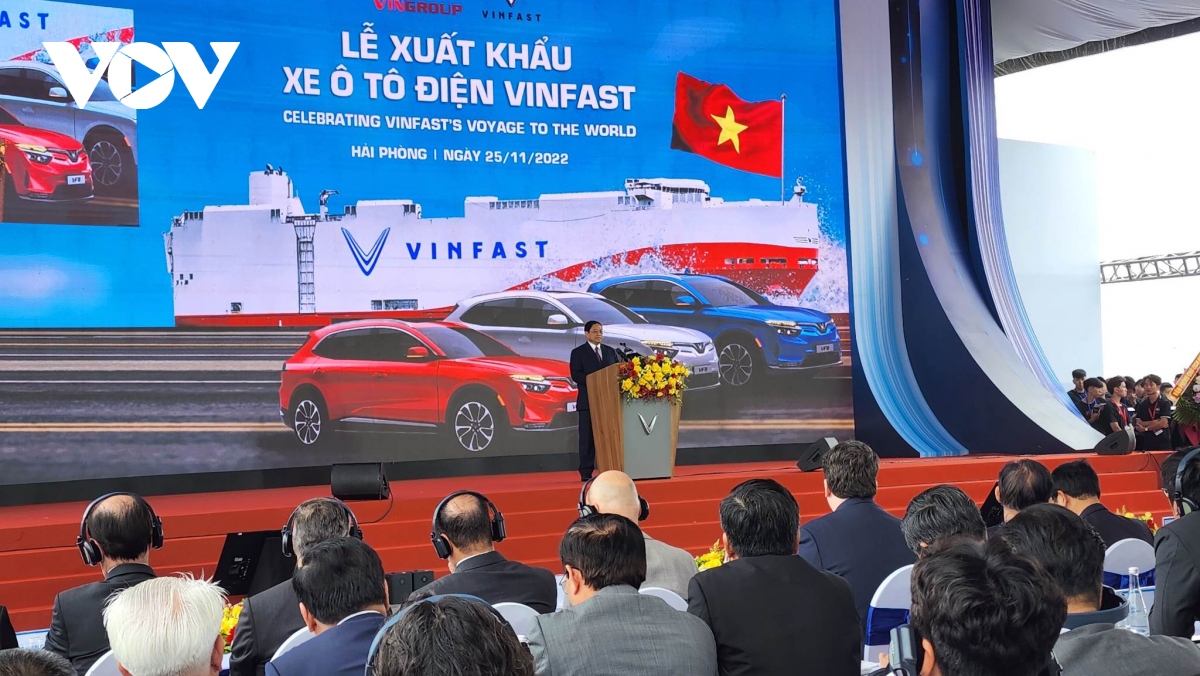 Vietnam exportiert erstmals Elektroautos