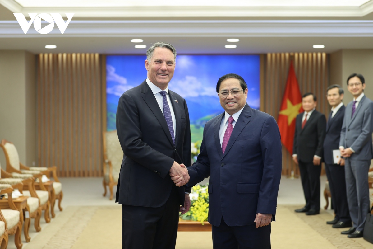 Premierminister Pham Minh Chinh empfängt Australiens Vizepremierminister und Verteidigungsminister Richard Marles