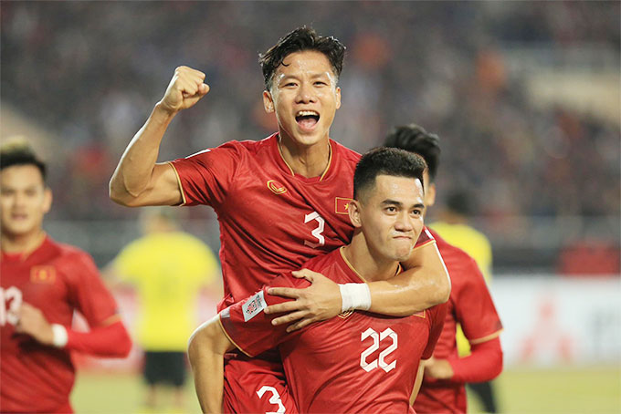 Mit 3:0 gegen Malaysia führt Vietnam die Tabelle der Gruppe B bei AFF Cup 2022