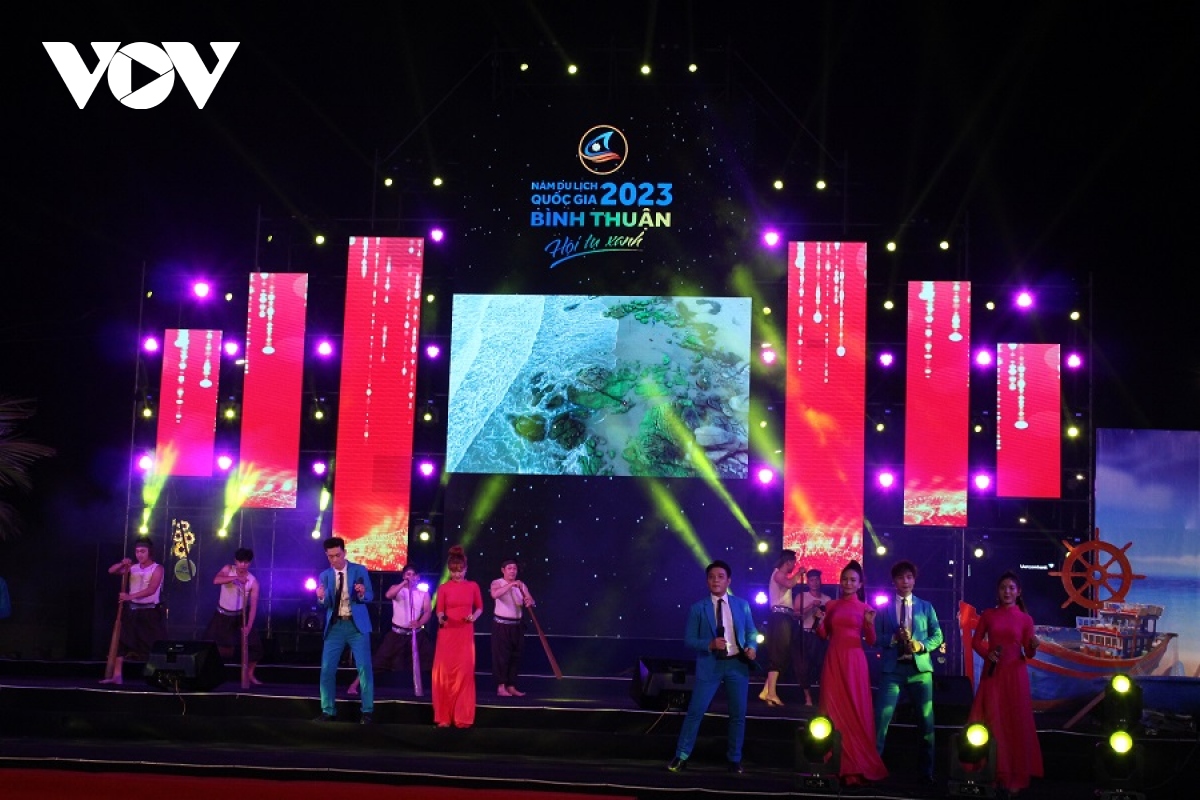 Veröffentlichung des nationalen Tourismusjahres 2023 „Binh Thuan – grüne Konvergenz“