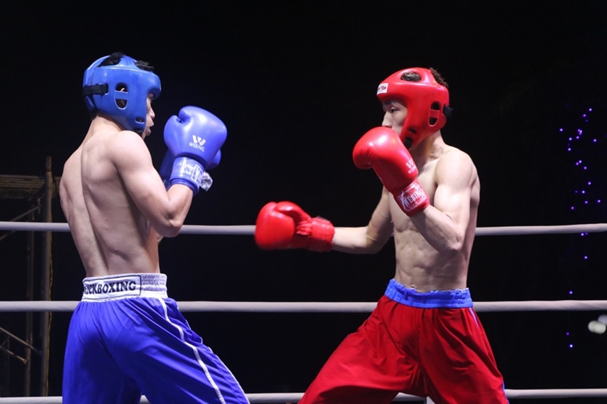 Hanoi gewinnt die nationale Kickbox-Meisterschaft der starken Mannschaften 2024