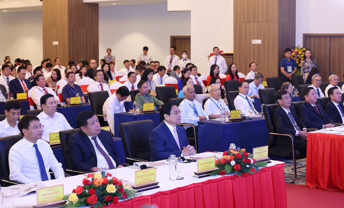 Premierminister Pham Minh Chinh nimmt an Konferenz zur Bekanntmachung der Planung der Provinz Ninh Thuan teil
