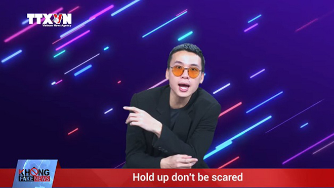 Lagu melawan berita palsu dalam 15 bahasa menyerap perhatian dari masyarakat