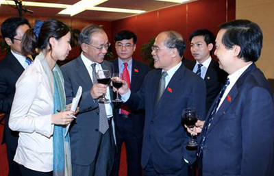 Презентация Вьетнамской Организации парламентариев дружбы с заребежными странами