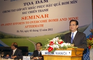 Совместные усилия в осуществлении программы действий по ликвидации бомб и мин