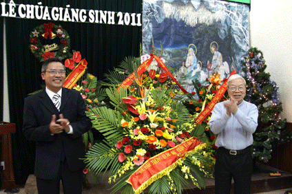 Встреча в связи с празднованием Рождества