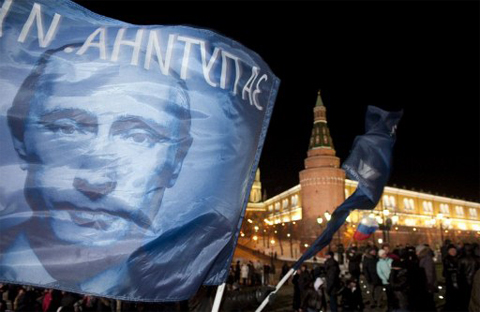 Владимир Путин одержал победу на президентских выборах в России