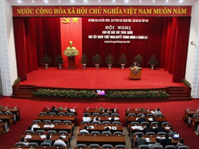 СМИ играют важную роль в выполнении резолюции 4-го пленума ЦК КПВ