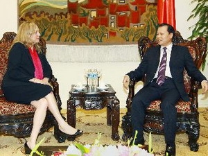 Зампредседателя Международной финансовой корпорации находится во Вьетнаме с...