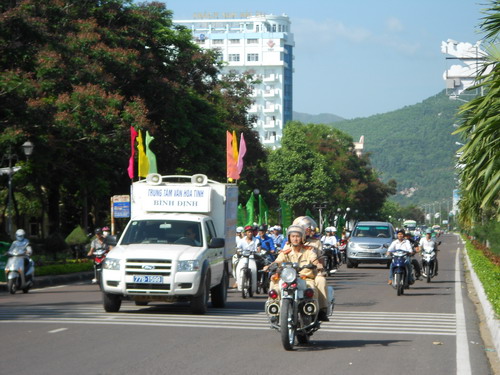 Митинг в поддержку Недели моря и островов Вьетнама