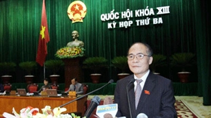 Завершилась 3-я сессия Национального Собрания СРВ 13-ого созыва