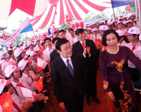 Церемония открытия движения «Гигиена и чистая вода ради здоровья населения»